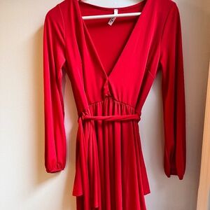 Red dress for going out Line6ix